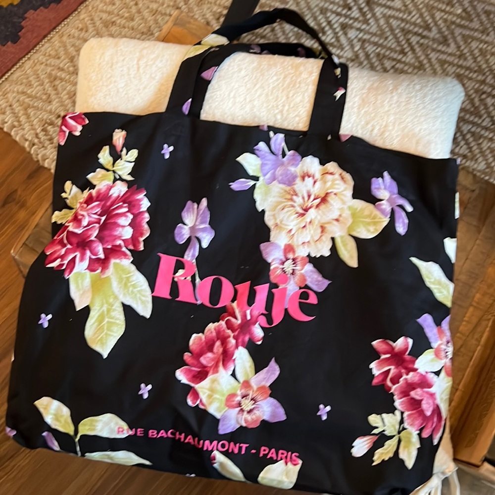 COPY - Rouje floral fabric tote